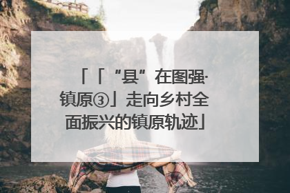 「“县”在图强·镇原③」走向乡村全面振兴的镇原轨迹