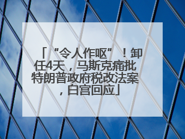 “令人作呕”！卸任4天，马斯克痛批特朗普政府税改法案，白宫回应