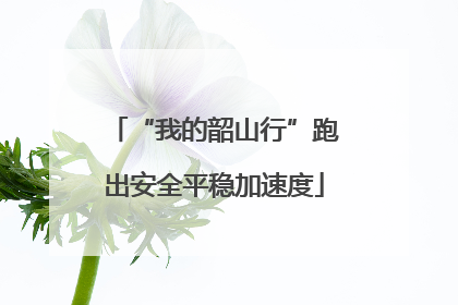 “我的韶山行”跑出安全平稳加速度