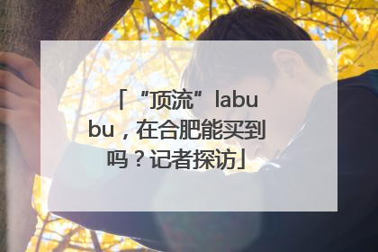 “顶流”labubu，在合肥能买到吗？记者探访