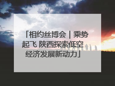 相约丝博会｜乘势起飞 陕西探索低空经济发展新动力