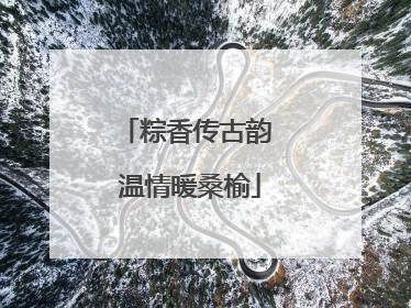 粽香传古韵 温情暖桑榆