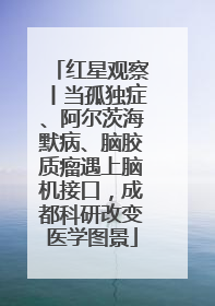 红星观察丨当孤独症、阿尔茨海默病、脑胶质瘤遇上脑机接口，成都科研改变医学图景