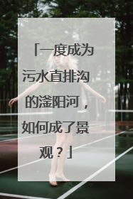 一度成为污水直排沟的滏阳河，如何成了景观？