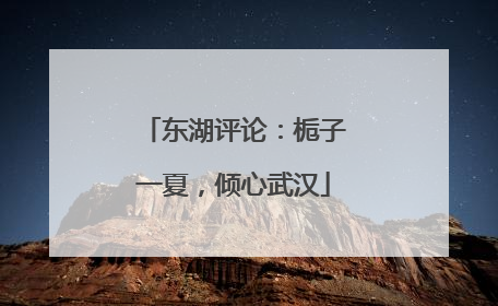 东湖评论：栀子一夏，倾心武汉