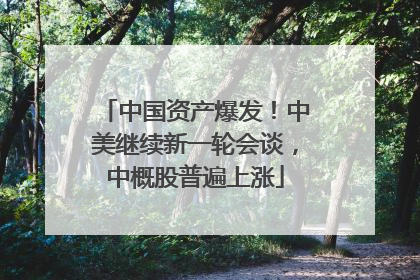 中国资产爆发！中美继续新一轮会谈，中概股普遍上涨