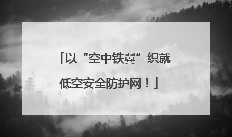以“空中铁翼”织就低空安全防护网！