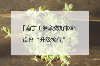 南宁工务段做好枢纽设备“升级换代”