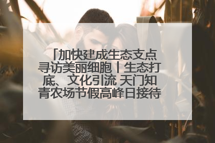 加快建成生态支点 寻访美丽细胞丨生态打底、文化引流 天门知青农场节假高峰日接待游客2万人次