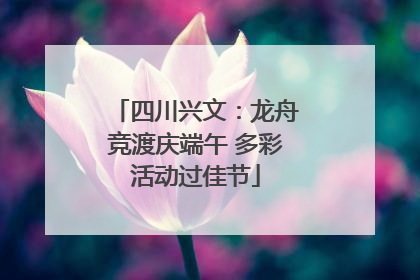 四川兴文：龙舟竞渡庆端午 多彩活动过佳节