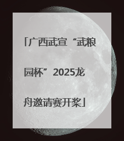 广西武宣“武粮园杯”2025龙舟邀请赛开桨