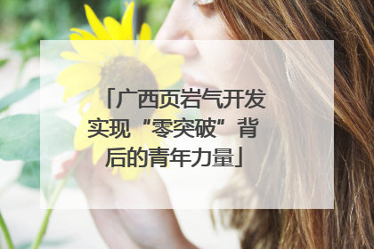 广西页岩气开发实现“零突破”背后的青年力量