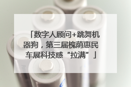 数字人顾问+跳舞机器狗，第三届槐荫惠民车展科技感“拉满”