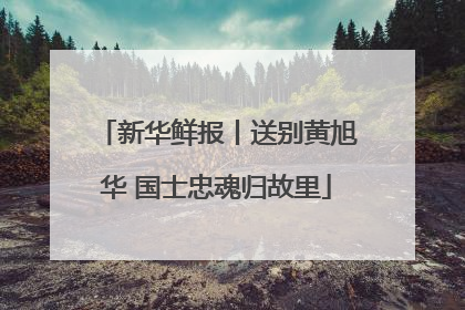 新华鲜报丨送别黄旭华 国士忠魂归故里