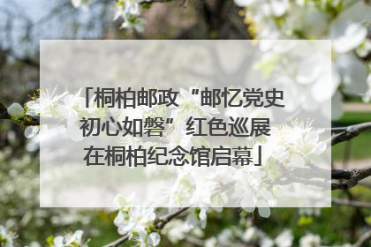 桐柏邮政“邮忆党史 初心如磐”红色巡展在桐柏纪念馆启幕