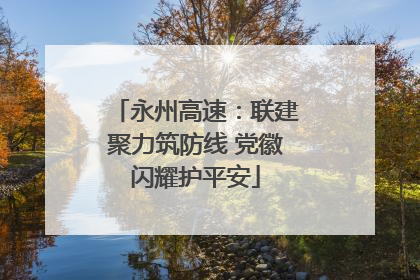 永州高速：联建聚力筑防线 党徽闪耀护平安