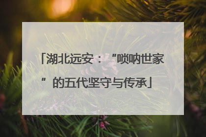 湖北远安：“唢呐世家”的五代坚守与传承