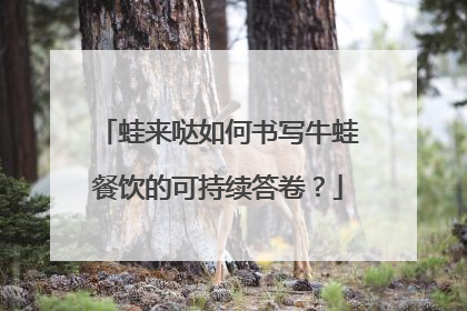 蛙来哒如何书写牛蛙餐饮的可持续答卷？