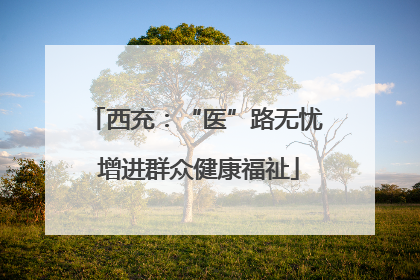 西充：“医”路无忧 增进群众健康福祉