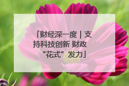 财经深一度｜支持科技创新 财政“花式”发力