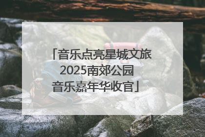 音乐点亮星城文旅 2025南郊公园音乐嘉年华收官