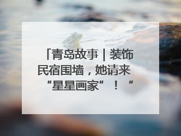 青岛故事｜装饰民宿围墙，她请来“星星画家”！“星妈”王莉多年探索孤独症融合教育，把民宿打造成特殊儿童活动站