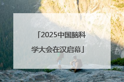 2025中国脑科学大会在汉启幕