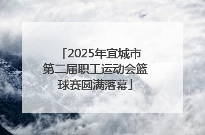 2025年宜城市第二届职工运动会篮球赛圆满落幕
